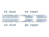 Original Appearance Manufacturing Quick Brackets For Inner Rockers- 1999-2018 Silverado/ Sierra Extended & Double Cab plastic slip on rocker panels