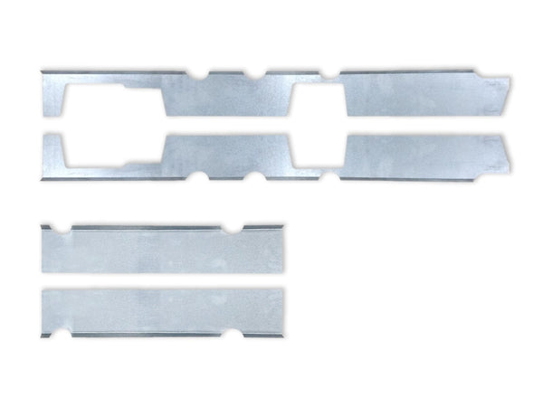 Original Appearance Manufacturing Quick Brackets For Inner Rockers- 1999-2018 Silverado/ Sierra Extended & Double Cab plastic slip on rocker panels