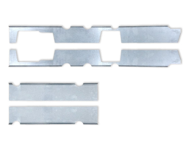 Original Appearance Manufacturing Quick Brackets For Inner Rockers- 1999-2018 Silverado/ Sierra Extended & Double Cab plastic slip on rocker panels