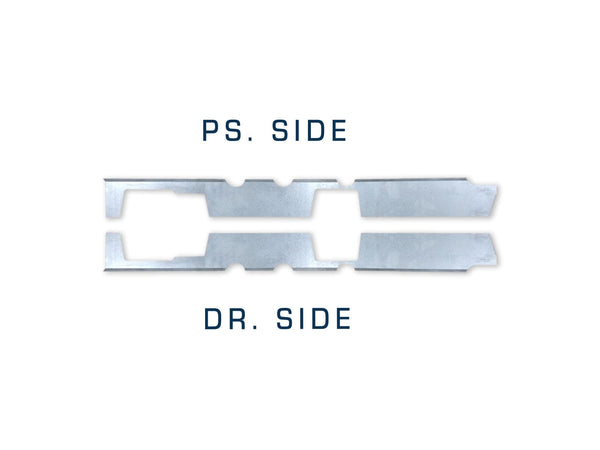 Original Appearance Manufacturing Quick Brackets For Inner Rockers - 1999-2018 Silverado/Sierra Single Cab plastic slip on rocker panels