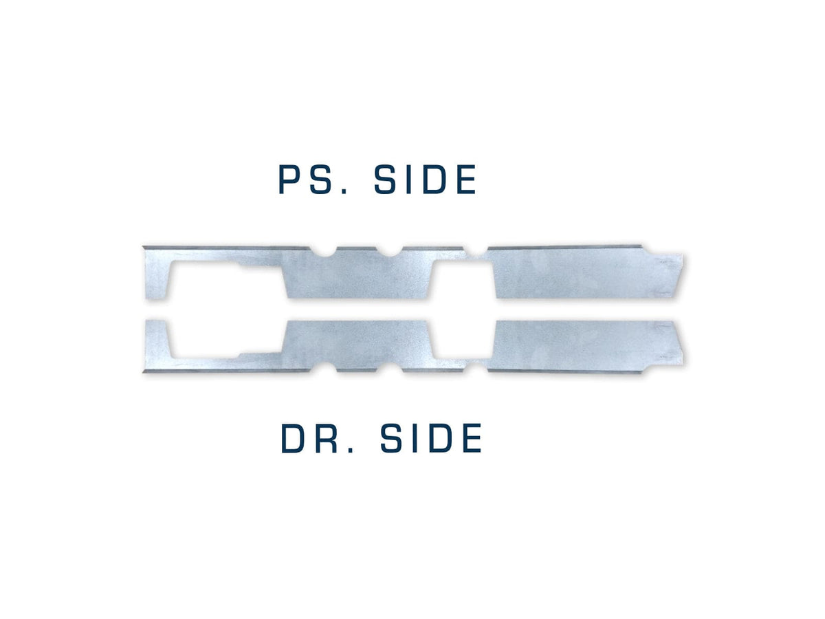 Original Appearance Manufacturing Quick Brackets For Inner Rockers - 1999-2018 Silverado/Sierra Single Cab plastic slip on rocker panels
