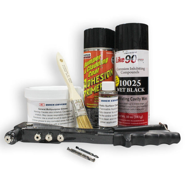 Original Appearance Manufacturing Smooth Starter Kit plastic slip on rocker panels